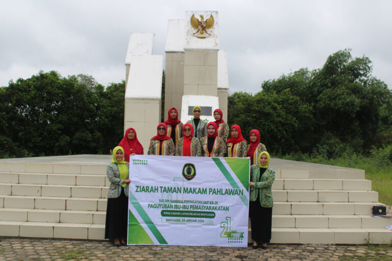 Peringati HUT ke-21, PIPAS Lapas Banyuasin Gelar Ziarah dan Tabur Bunga di TMP Pangkalan Balai