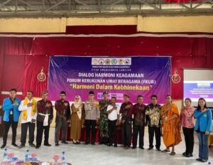 Kapolsek Makarti Jaya Hadiri Dialog Harmoni Lintas Kegamaan Dengan FKUB