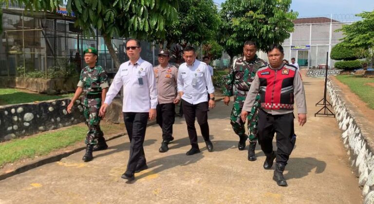 Lapas Banyuasin Bersama TNI/POLRI Bersinergi Wujudkan Lapas yang Aman dan Kondusif