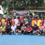 Kapolres Banyuasin Resmi Membuka Turnamen Tenis Lapangan Kapolres Cup Meriahkan HUT Bhayangkara Ke 79
