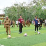 Kapolres Banyuasin Buka Turnamen Mini Soccer, Pererat Silaturahmi Jelang Hari Bhayangkara ke-79